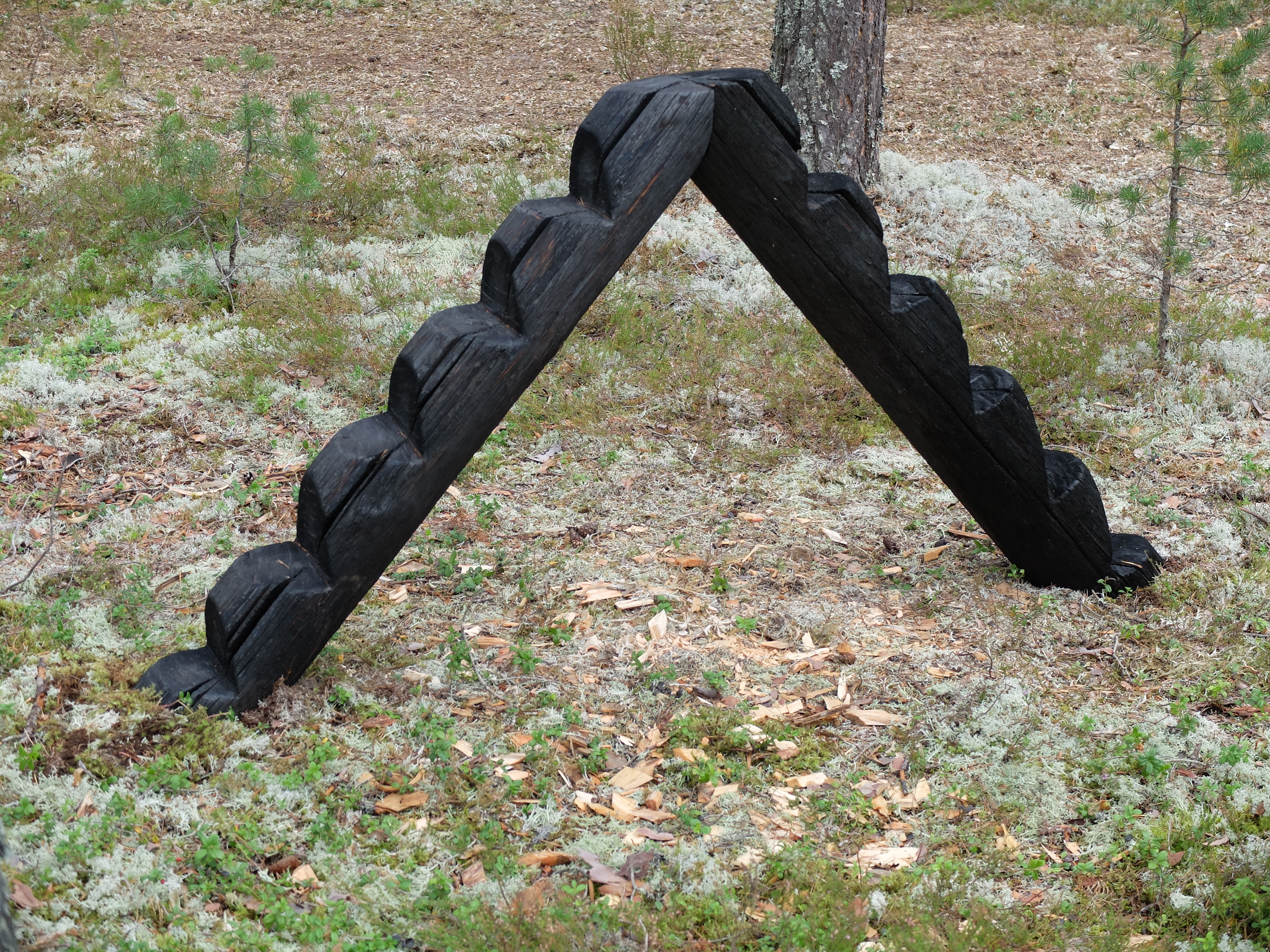 Stigar, liten stege