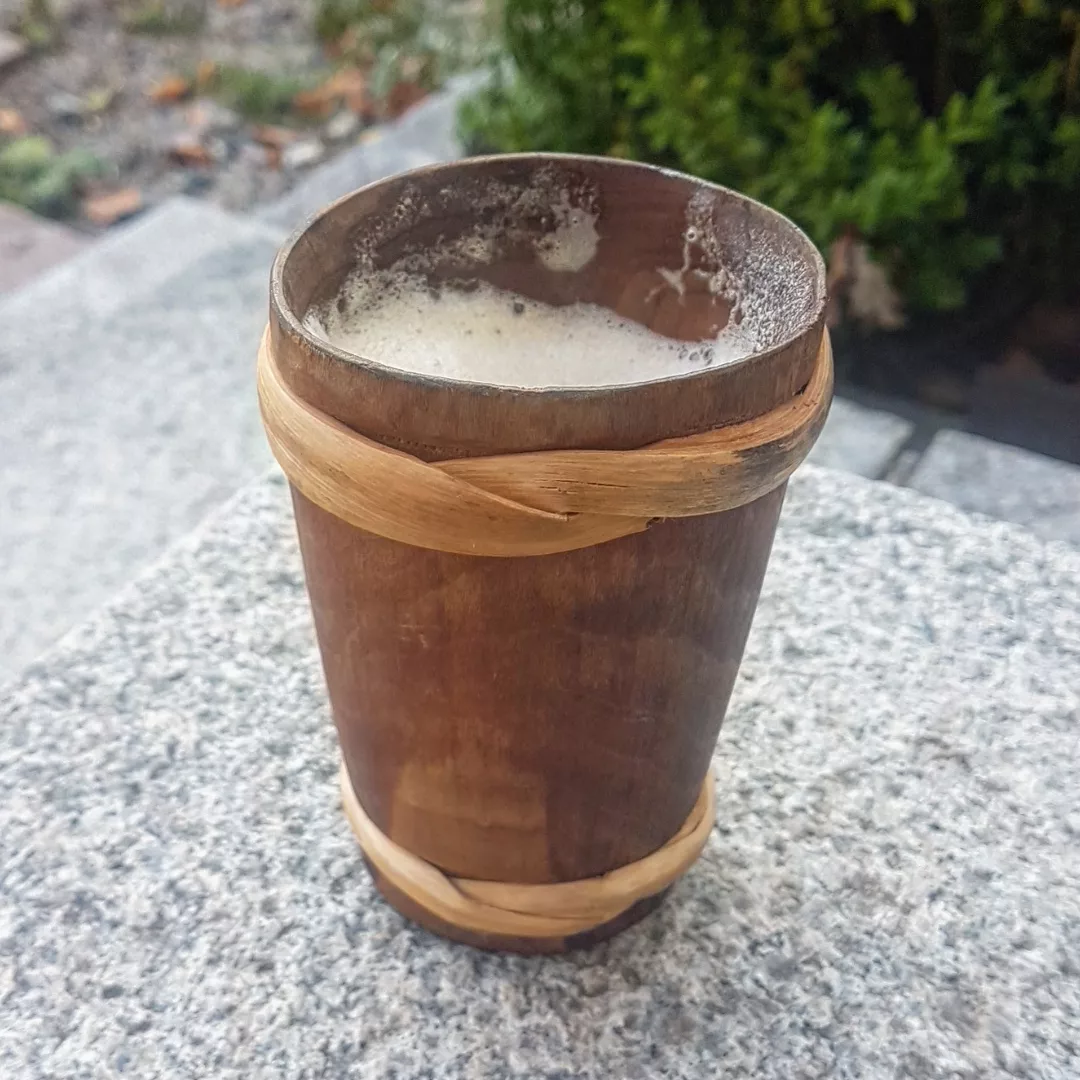 Krympburk av trä